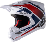 ALPINESTARS Supertech M10 Helmet - Meta 2 - MIPS® - White/Red/Blue - 2XL 8300422-2378-2X