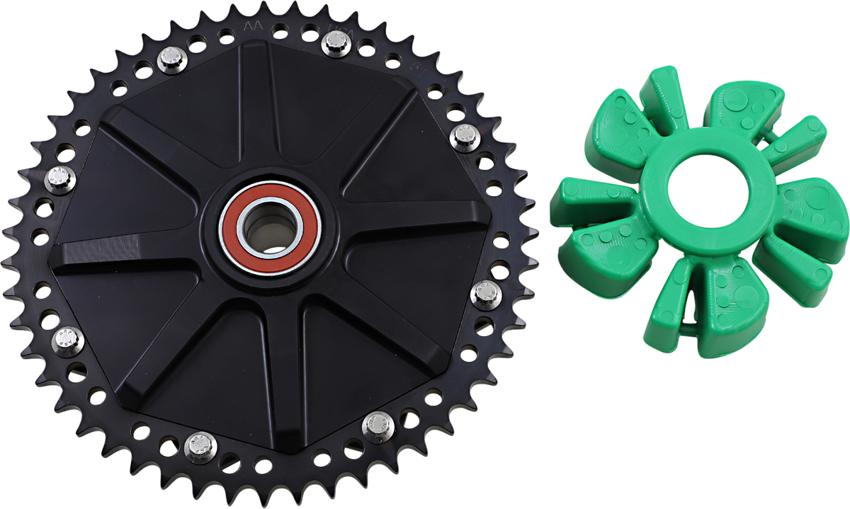 ALLOY ART Cush Drive Sprocket - Black - 51 Tooth G2CC51-11