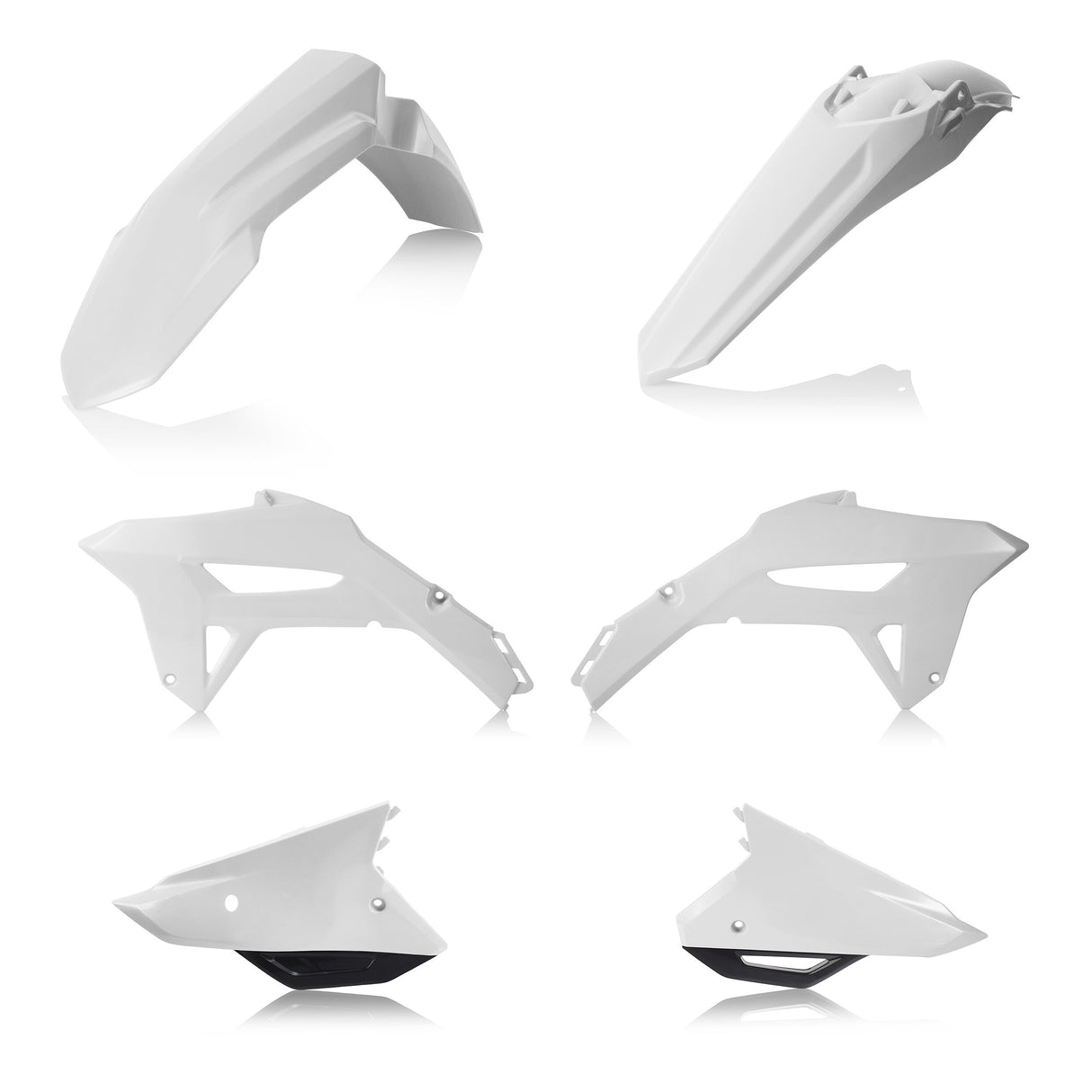 ACERBIS Plastic Kit Hon White/Black 2858911035