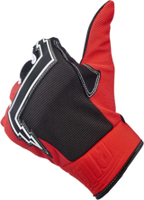 BILTWELL Baja Gloves - Red - Medium 1508-0801-303