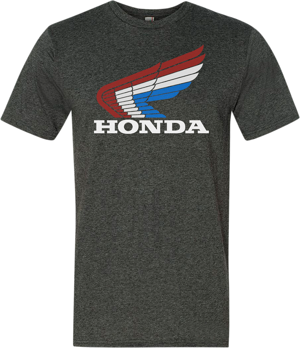 HONDA APPAREL Honda Vintage Wing T-Shirt - Gray - Small NP21S-M1821-S