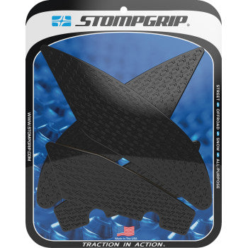 STOMPGRIP Traction Pad Tank Grips - Icon - Black - YZF-R6 55-14-0145B