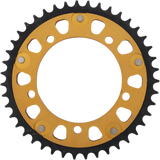 SUPERSPROX Stealth Rear Sprocket - 43 Tooth - Gold - Suzuki/Triumph RST-1800-43-GLD