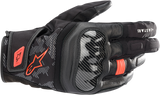 ALPINESTARS SMX Z Drystar® gloves - Black/Fluo Red - Large 3527421-1030-L