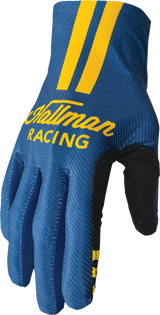 THOR Mainstay Gloves - Roosted - Navy/Lemon - Large 3330-7306