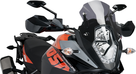 PUIG HI-TECH PARTS Race Windscreen - Dark Smoke - KTM 6847F