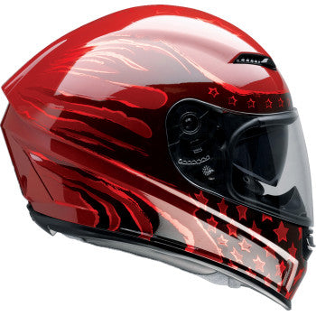 Z1R Jackal Helmet - Patriot - Red