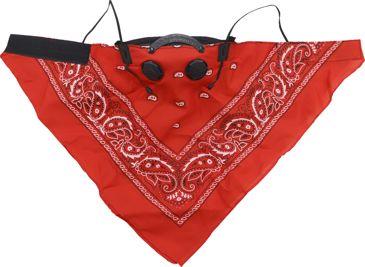 ATV-TEK Bandana Dust Mask - Red BDMRED