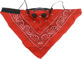 ATV-TEK Bandana Dust Mask - Red BDMRED