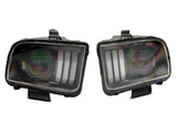 Raxiom 05-09 Ford Mustang w/ Halogen Prjctor Headlights- Black Housing (Clear Lens) (No GT500 )