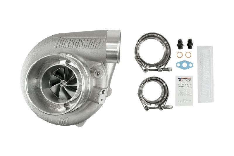 Turbosmart Water Cooled 6466 V-Band Inlet/Outlet A/R 0.82 External Wastegate TS-2 Turbocharger TS-2-6466B-VB082E