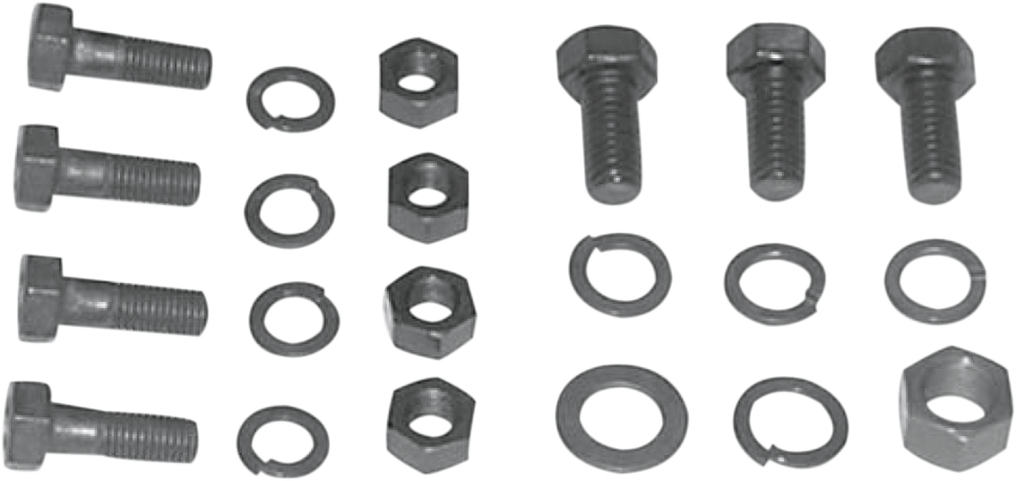 COLONY Lever Mount Kit - Parkerized - Big Twin 9619-18