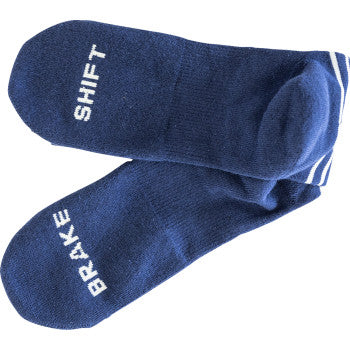 FMF FMF 73 Socks - Blue - One Size FA24194902