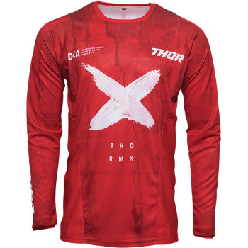 THOR Pulse Hazard Trikot - Rot - Large 2910-6896 