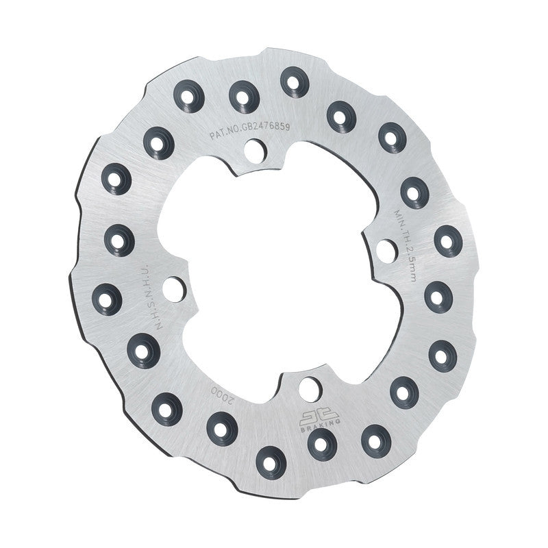 JTRear Brake Rotor Ss Self Cleaning KawJTD2000SC01