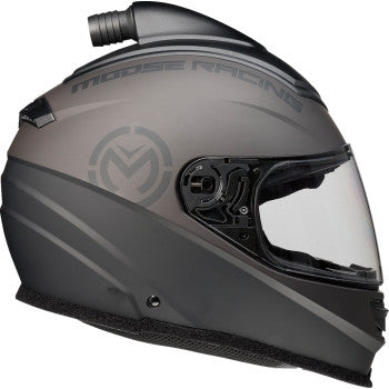 MOOSE RACING Air Intake Helmet - Black - Medium 0110-8093