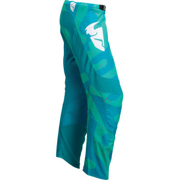 THOR Women's Sector Disguise Pants - Teal/Aqua - 9/10 2902-0321