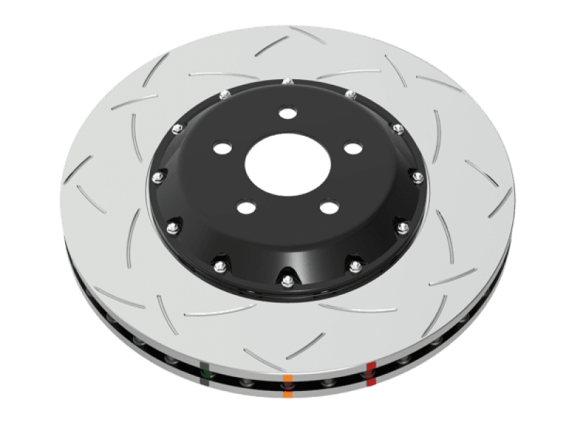 DBA 2021+ Dodge Challenger Hellcat 5000 Series 2-Piece T3 Slotted Front Brake Rotor w/M6  Nuts 53951.1S