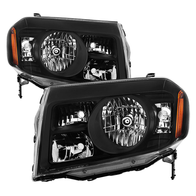 xTune Honda Pilot 2009-2011 OEM Style Headlights - Black HD-JH-HPIL09-AM-BK 9035371