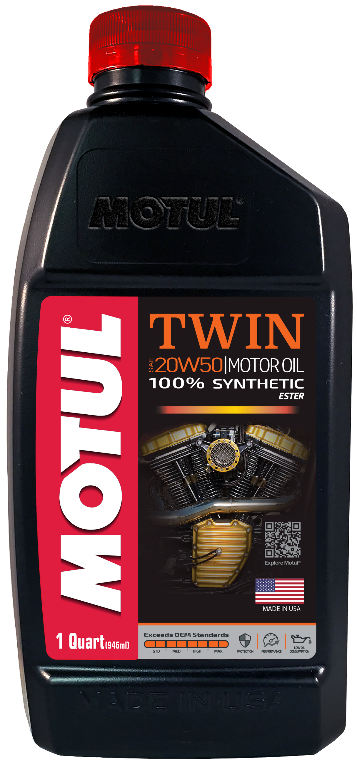 MOTULMotul Twin 100% Syn 20w50 Qt108061