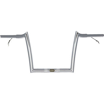 PAUL YAFFE BAGGER NATION Handlebar - OEM - Pre-Wired - 10" - Chrome PYO:OEMPW-15L-10 C