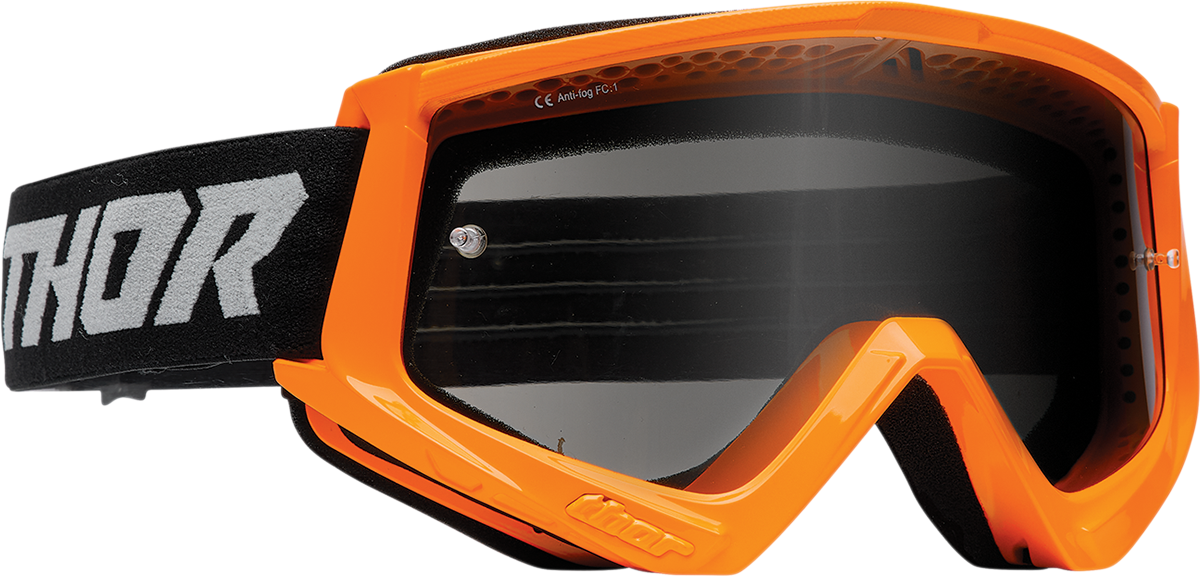 THOR Combat Sand Goggles - Racer - Flo Orange/Gray 2601-2696