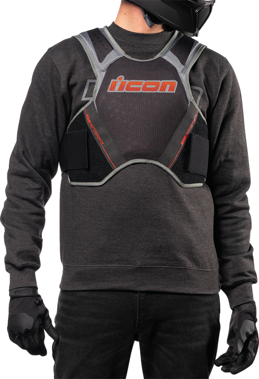 ICON Softcore™ Vest - Megabolt Black - Small/Medium 2702-0281