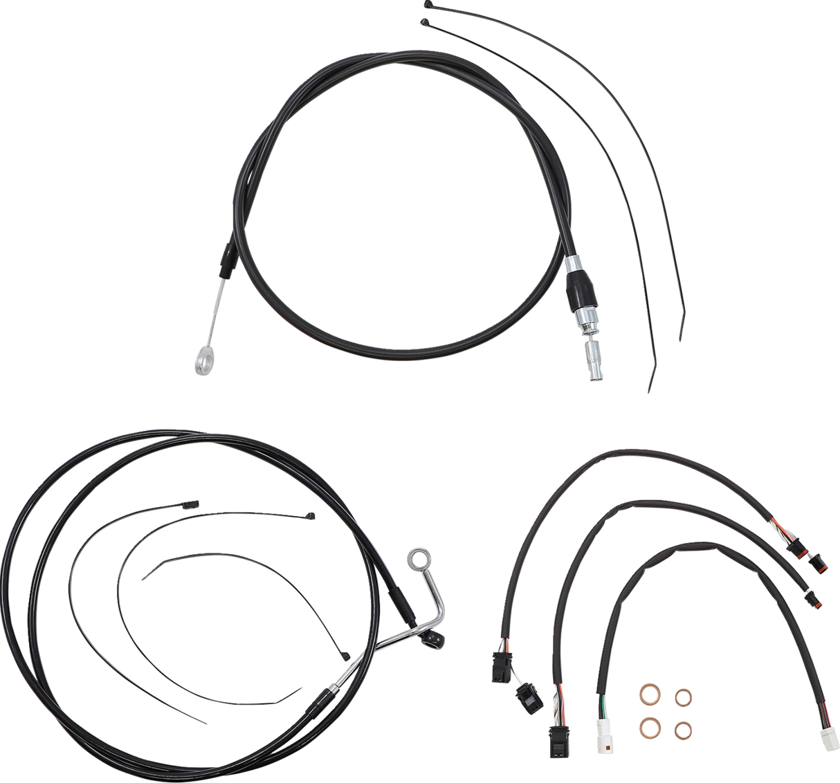 MAGNUM Control Cable Kit - XR - Black 4861142