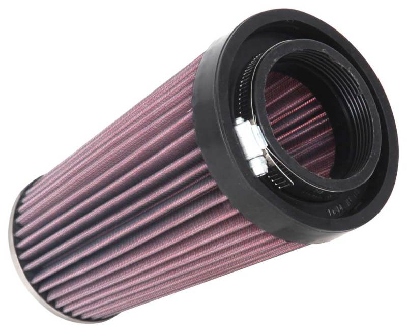 K&N Universal Clamp-On Air Filter 2-3/4in Flange 3-1/2in T 8-1/4in Height RC-5291