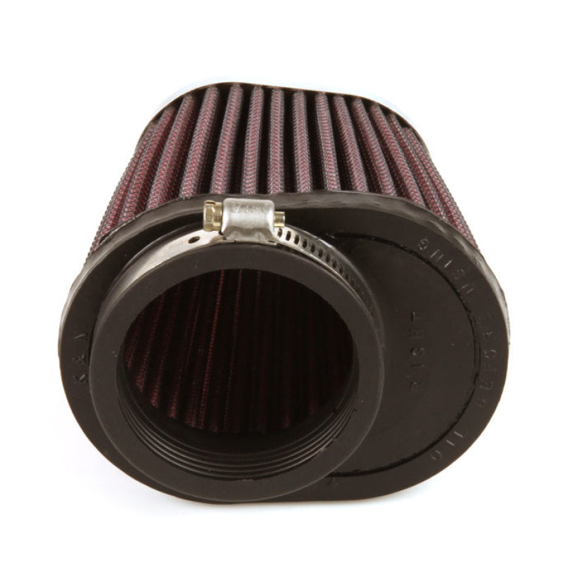 K&N Universal Clamp-On Air Filter 2-1/8in Flange 4in x 3in Base 3in x 2in Top 4in Length RC-2900