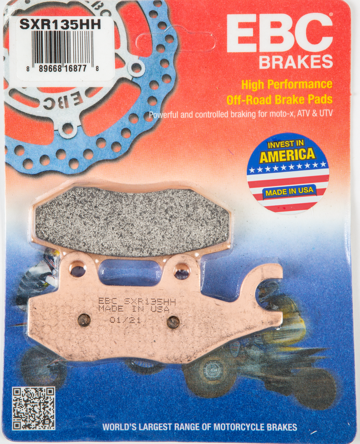 EBC Sxr Brake Pads SXR135HH