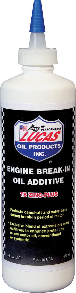 LUCASEngine Break-In Oil Additive 16oz10063