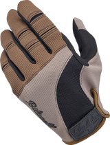 BILTWELL Moto Gloves - Coyote/Black - Small 1501-1301-002