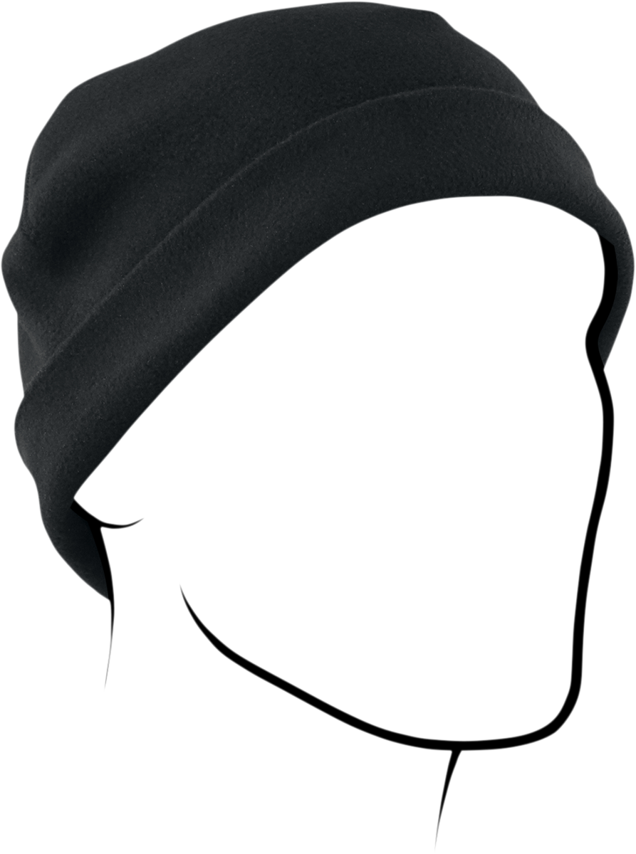 ZAN HEADGEAR Windproof Helmet Liner - Black WHLW114