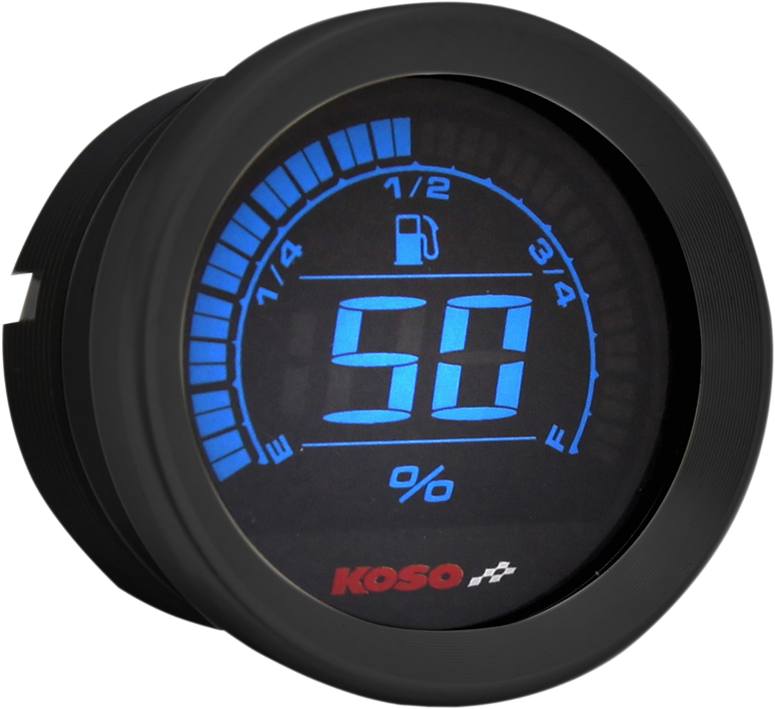 KOSO NORTH AMERICA 2" Fuel Level Gauge - Black BA050210