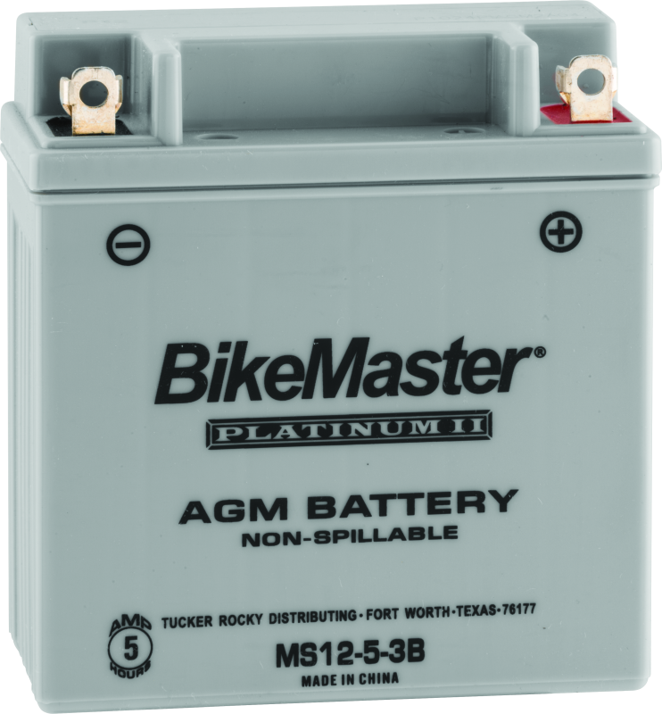 BikeMaster AGM Battery - MS12-5-3B 780735