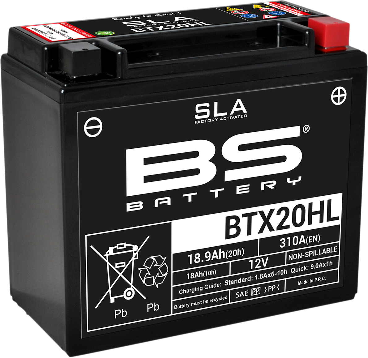 BS BATTERY Battery - BTX20HL (YTX) 300689