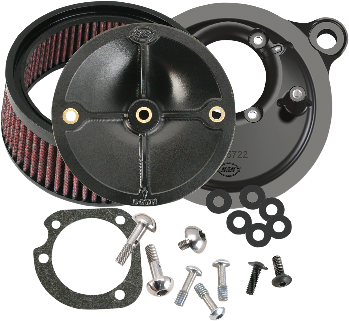 S&S CYCLE Stealth Air Cleaner - CV '99-'06 170-0060