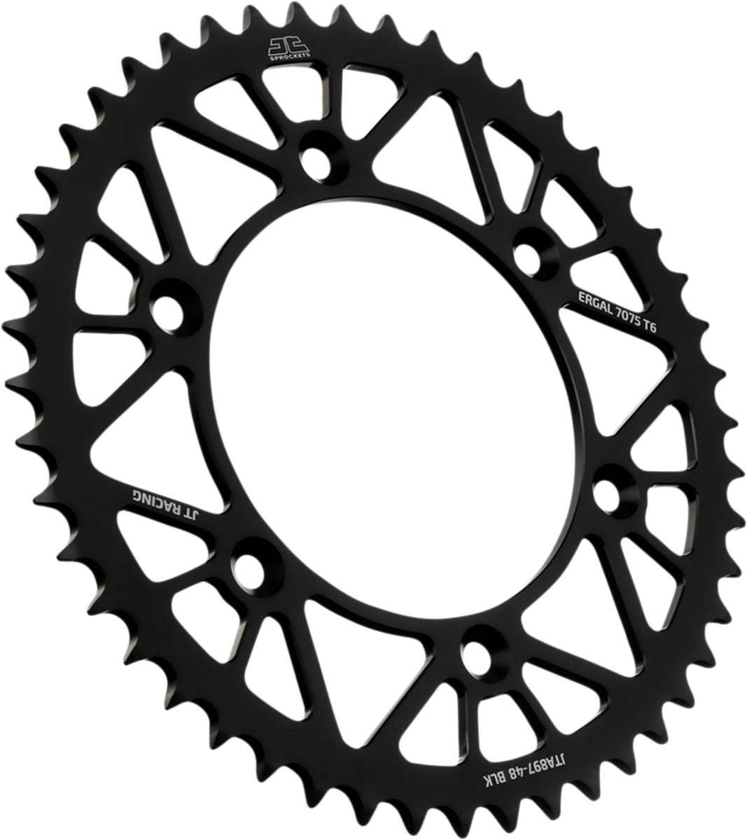 JT SPROCKETS Rear Sprocket - Black - 48-Tooth JTA897.48BLK