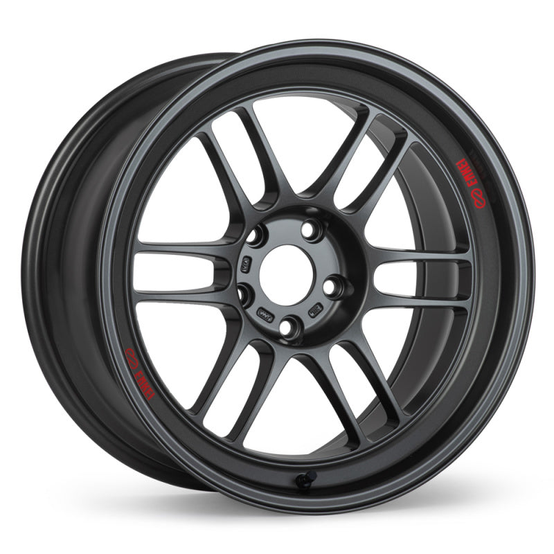 Enkei RPF1RS 18x10 5x114.3 6mm Offset 75mm Bore Matte Gunmetal Wheel 3798106506GM