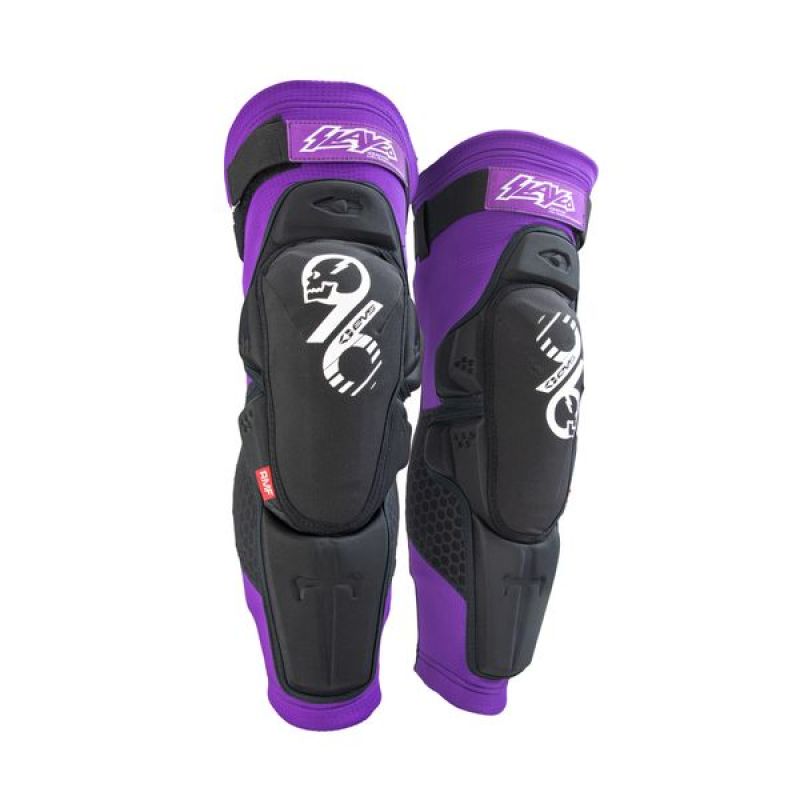 EVS Slayco Knee Guard Purple/Black - Small/Medium SLAY96K-S/M