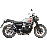 OPEN BOX IN STOCK LEOVINCE Classic Racer dual Mufflers - Street Twin 2016-2018 15004