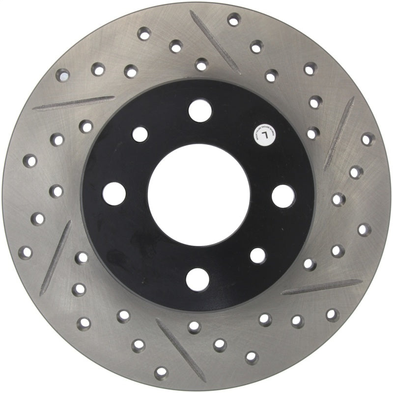 StopTech Slotted & Drilled Sport Brake Rotor 127.04001L