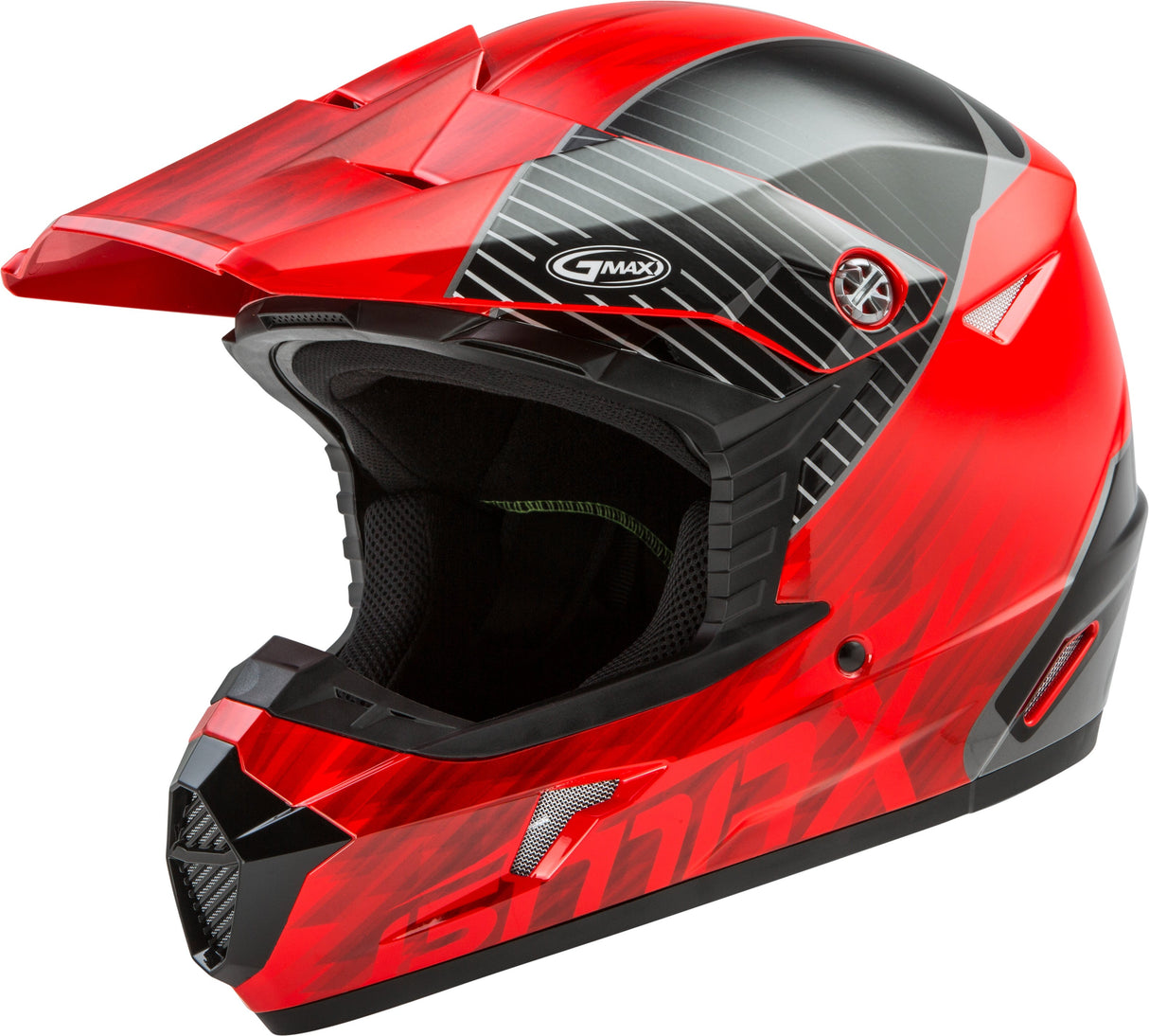 GMAX Mx-46 Off-Road Colfax Helmet Red/Black Sm G3462034