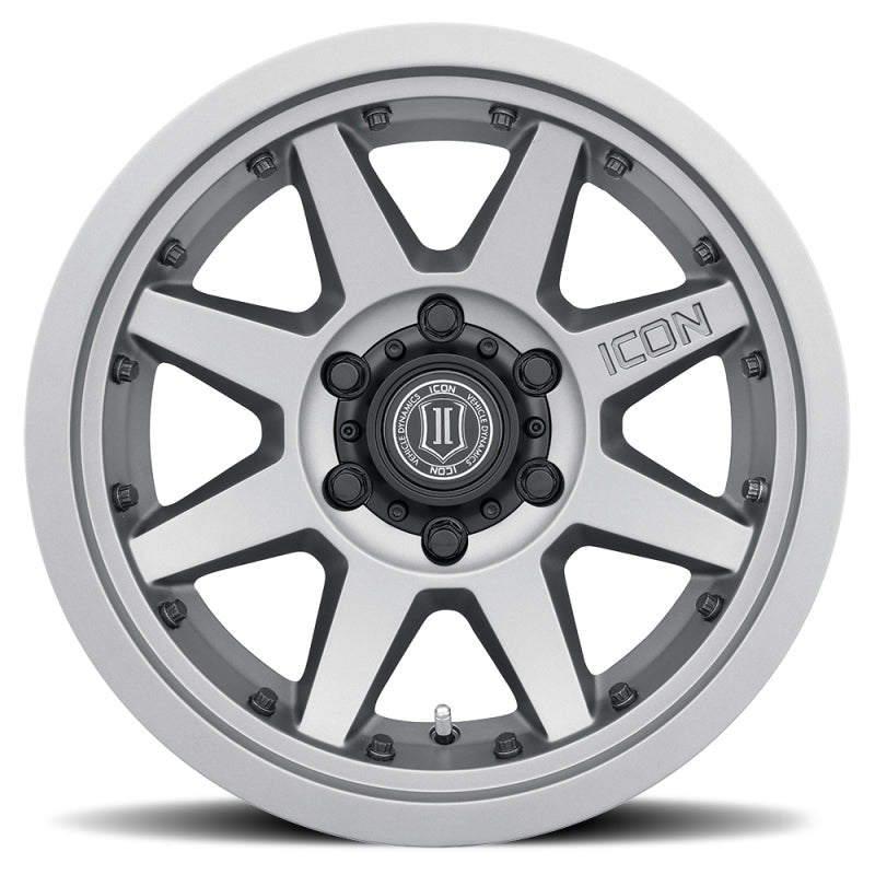 ICON Rebound Pro 17x8.5 5x4.5 0mm Offset 4.75in BS 71.5mm Bore Titanium Wheel 21817856547TT