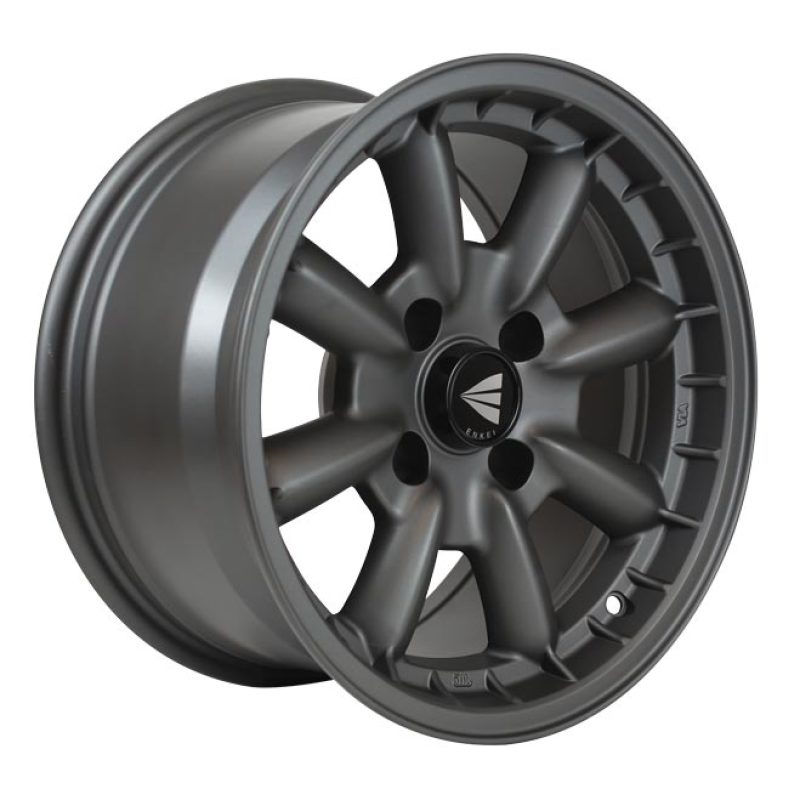 Enkei Compe 16x8 0mm Offset 4x114.3 Bolt Pattern 72.6mm Bore Dia Matte Gunmetal Wheel 477-680-4800GM