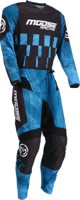 MOOSE RACING Qualifier Jersey - Blue/Black - Small 2910-7534