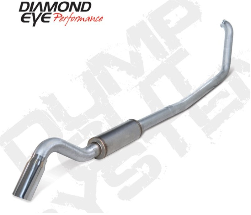 Diamond Eye KIT 4in TB SGL AL: TURN DOWN 00-03 FORD 7.3L F250/F350 K4319A-TD