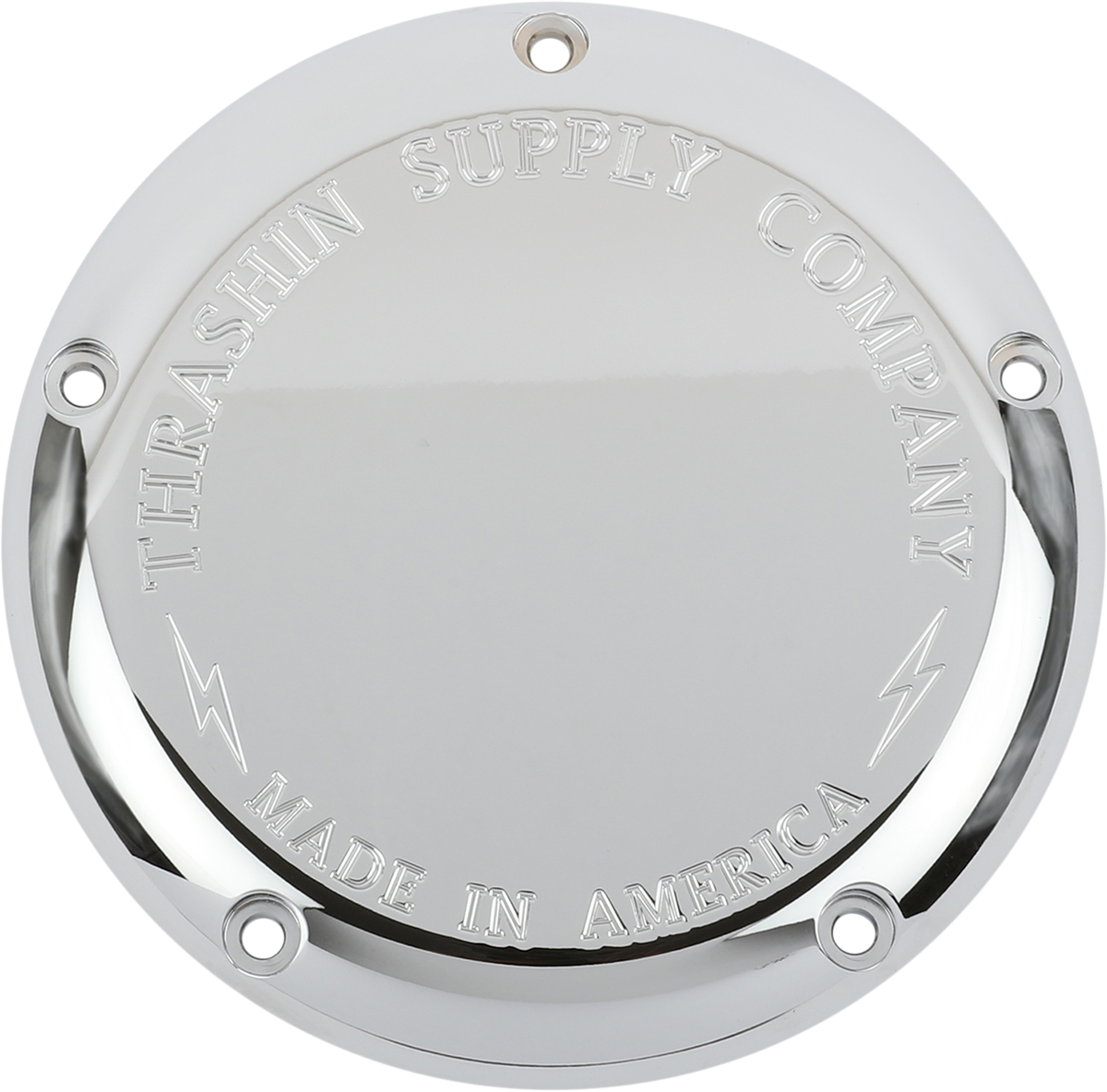 THRASHIN SUPPLY CO. M8 - Derby Cover OG - Chrome TSC-3015-3