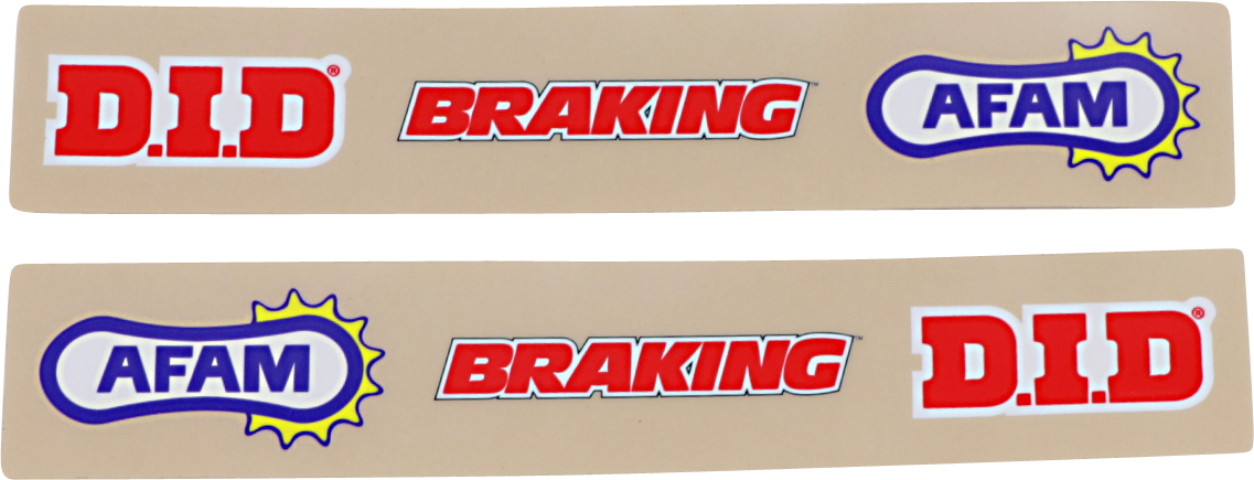 FACTORY EFFEX Swingarm Graphic - AFAM Braking DID 06-42012